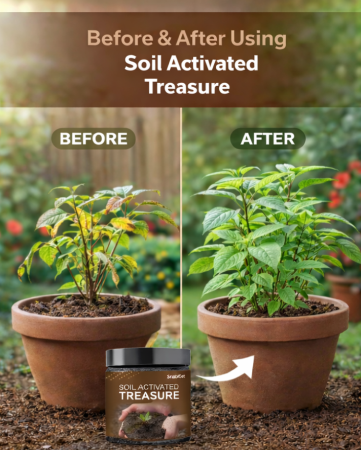 Premium Soil Activated Treasure 200gram (Pack of 2)